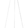 Rabalux 5055 Carmella LED Moderní stropní svítidlo | Přírodní bílá | 80W | Barevný kov | Bílá | Zlatá