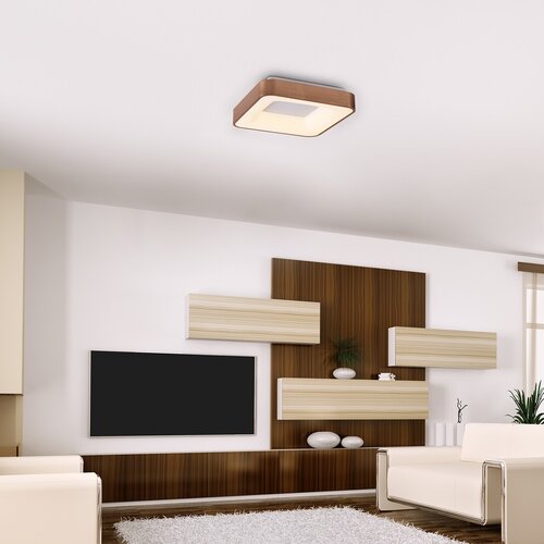Rabalux 5056 Carmella LED Moderní stropní svítidlo | Přírodní bílá | 30W | Barevný kov | Bílá | Zlatá