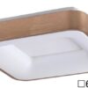 Rabalux 5057 Carmella LED Moderní stropní svítidlo | Přírodní bílá | 50W | Barevný kov | Bílá | Zlatá