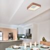 Rabalux 5057 Carmella LED Moderní stropní svítidlo | Přírodní bílá | 50W | Barevný kov | Bílá | Zlatá