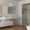 Rabalux 5063 Evron LED Vnitřní osvětlení | Přírodní bílá | 75W | Bílá | Chrom | Kov