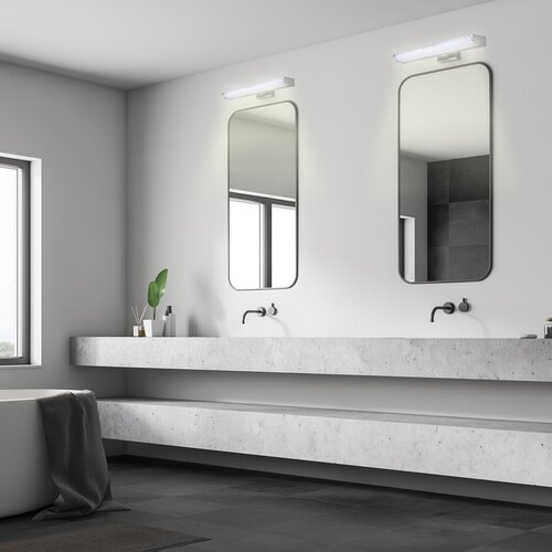 Rabalux 5064 Evron LED Vnitřní osvětlení | Přírodní bílá | 13,5W | Bílá | Chrom | Kov