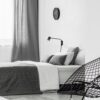 Rabalux 5072 Zircon Nástěnní svítidlo s vypínačem | GU10 | Černá | Kov | Stříbrná