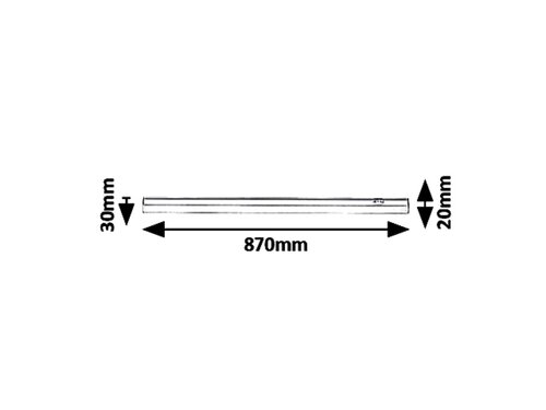 Rabalux 5218 Greg LED Pod linku | Přírodní bílá | 13W | Bílá