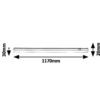 Rabalux 5219 Greg LED Pod linku | Přírodní bílá | 18W | Bílá