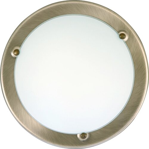 Rabalux 5233 Ufo Stropní svítidlo | E27 | Barevný kov | Bílá | Bronz