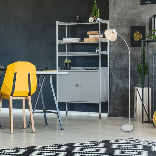 Rabalux 5239 Daron Stojací lampa | E27 | Bílá
