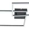 Rabalux 5256 Ocean LED Moderní stropní svítidlo | Přírodní bílá | 26W | Bílá | Černá