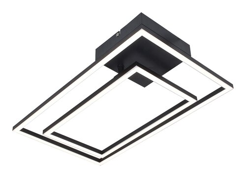 Rabalux 5256 Ocean LED Moderní stropní svítidlo | Přírodní bílá | 26W | Bílá | Černá