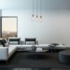 Rabalux 5259 Acantha Moderní stropní svítidlo | E27 | Černá