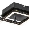 Rabalux 5267 Casimir LED Moderní stropní svítidlo | Přírodní bílá | 23W | Bílá | Černá