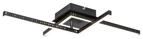 Rabalux 5267 Casimir LED Moderní stropní svítidlo | Přírodní bílá | 23W | Bílá | Černá