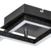 Rabalux 5267 Casimir LED Moderní stropní svítidlo | Přírodní bílá | 23W | Bílá | Černá