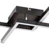 Rabalux 5267 Casimir LED Moderní stropní svítidlo | Přírodní bílá | 23W | Bílá | Černá