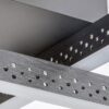 Rabalux 5267 Casimir LED Moderní stropní svítidlo | Přírodní bílá | 23W | Bílá | Černá