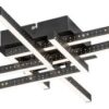 Rabalux 5268 Casimir LED Moderní stropní svítidlo | Přírodní bílá | 35W | Bílá | Černá