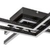 Rabalux 5268 Casimir LED Moderní stropní svítidlo | Přírodní bílá | 35W | Bílá | Černá