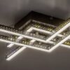 Rabalux 5268 Casimir LED Moderní stropní svítidlo | Přírodní bílá | 35W | Bílá | Černá