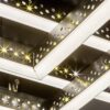 Rabalux 5268 Casimir LED Moderní stropní svítidlo | Přírodní bílá | 35W | Bílá | Černá
