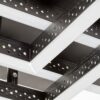 Rabalux 5268 Casimir LED Moderní stropní svítidlo | Přírodní bílá | 35W | Bílá | Černá