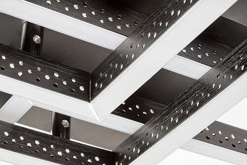 Rabalux 5268 Casimir LED Moderní stropní svítidlo | Přírodní bílá | 35W | Bílá | Černá