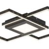 Rabalux 5269 Casimir LED Moderní stropní svítidlo | Přírodní bílá | 40W | Bílá | Černá