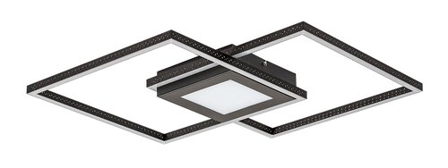 Rabalux 5269 Casimir LED Moderní stropní svítidlo | Přírodní bílá | 40W | Bílá | Černá
