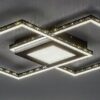 Rabalux 5269 Casimir LED Moderní stropní svítidlo | Přírodní bílá | 40W | Bílá | Černá