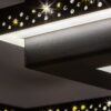 Rabalux 5269 Casimir LED Moderní stropní svítidlo | Přírodní bílá | 40W | Bílá | Černá