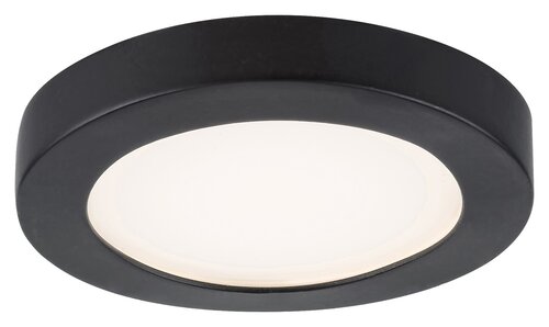 Rabalux 5274 Coco LED Přisazené stropní svítidlo | Přírodní bílá | 3W | Bílá | Černá