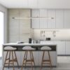 Rabalux 5280 Yordana LED Moderní stropní svítidlo | Teplá bílá | Stmívatelné | 27W | Bílá | Chrom | Kov