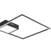 Rabalux 5286 Sirius LED Moderní stropní svítidlo | Přírodní bílá | 30W | Bílá | Černá