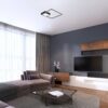 Rabalux 5286 Sirius LED Moderní stropní svítidlo | Přírodní bílá | 30W | Bílá | Černá