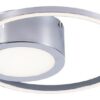 Rabalux 5289 Sirius LED Moderní stropní svítidlo | Přírodní bílá | 20W | Bílá | Chrom | Kov