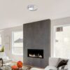 Rabalux 5289 Sirius LED Moderní stropní svítidlo | Přírodní bílá | 20W | Bílá | Chrom | Kov