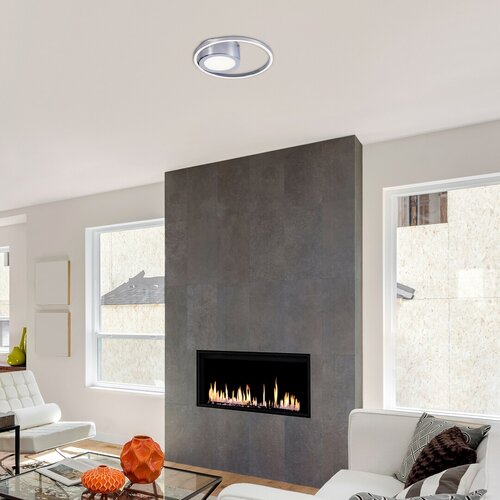 Rabalux 5289 Sirius LED Moderní stropní svítidlo | Přírodní bílá | 20W | Bílá | Chrom | Kov