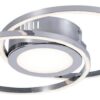 Rabalux 5290 Sirius LED Moderní stropní svítidlo | Přírodní bílá | 30W | Bílá | Chrom | Kov