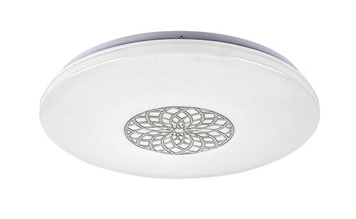 Rabalux 5364 Ophelia Smart LED Stropní svítidlo | RGB | Variabilní | Stmívatelné | 24W | Bílá | Chrom | Kov