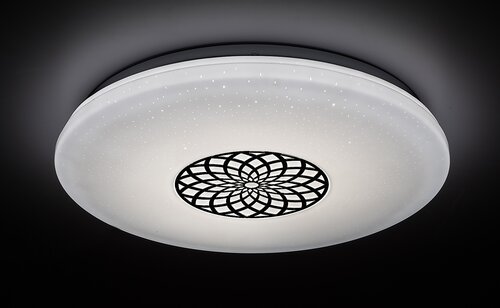 Rabalux 5364 Ophelia Smart LED Stropní svítidlo | RGB | Variabilní | Stmívatelné | 24W | Bílá | Chrom | Kov