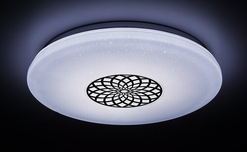 Rabalux 5364 Ophelia Smart LED Stropní svítidlo | RGB | Variabilní | Stmívatelné | 24W | Bílá | Chrom | Kov