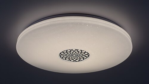 Rabalux 5365 Ophelia Smart LED Vnitřní osvětlení | RGB | Variabilní | Stmívatelné | 40W | Bílá | Chrom | Kov