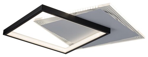 Rabalux 5366 Malcolm LED Moderní stropní svítidlo | Přírodní bílá | 35W | Bílá | Černá