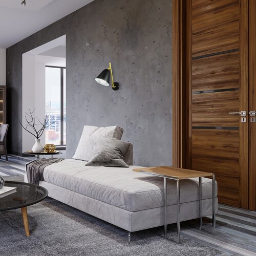Rabalux 5375 Alder Nástěnné svítidlo | E14 | Černá