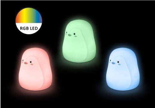 Rabalux 5410 Baloo LED Vnitřní osvětlení | RGB | Teplá bílá | 0,4W | Bílá