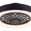 Rabalux 5419 Adonias LED Stropní svítidlo s ovladačem | Variabilní | Stmívatelné | 35W | Bílá | Černá