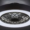 Rabalux 5419 Adonias LED Stropní svítidlo s ovladačem | Variabilní | Stmívatelné | 35W | Bílá | Černá