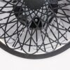 Rabalux 5419 Adonias LED Stropní svítidlo s ovladačem | Variabilní | Stmívatelné | 35W | Bílá | Černá