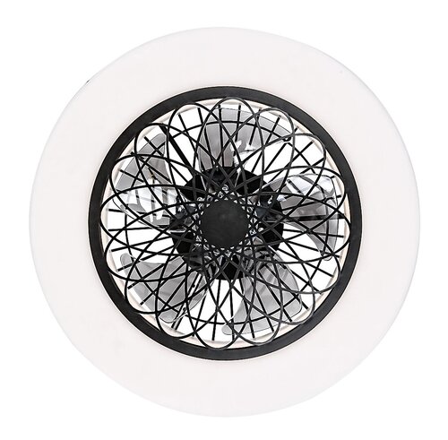 Rabalux 5419 Adonias LED Stropní svítidlo s ovladačem | Variabilní | Stmívatelné | 35W | Bílá | Černá