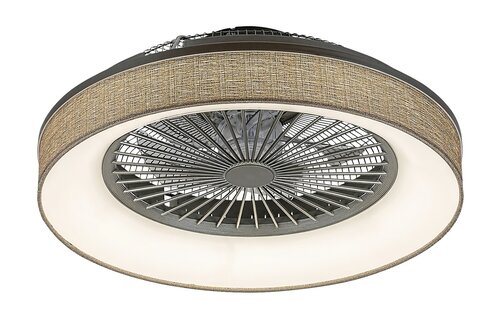 Rabalux 5420 Benicio LED Stropní svítidlo s ovladačem | Variabilní | Stmívatelné | 35W | Bílá | Šedá