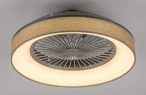 Rabalux 5420 Benicio LED Stropní svítidlo s ovladačem | Variabilní | Stmívatelné | 35W | Bílá | Šedá
